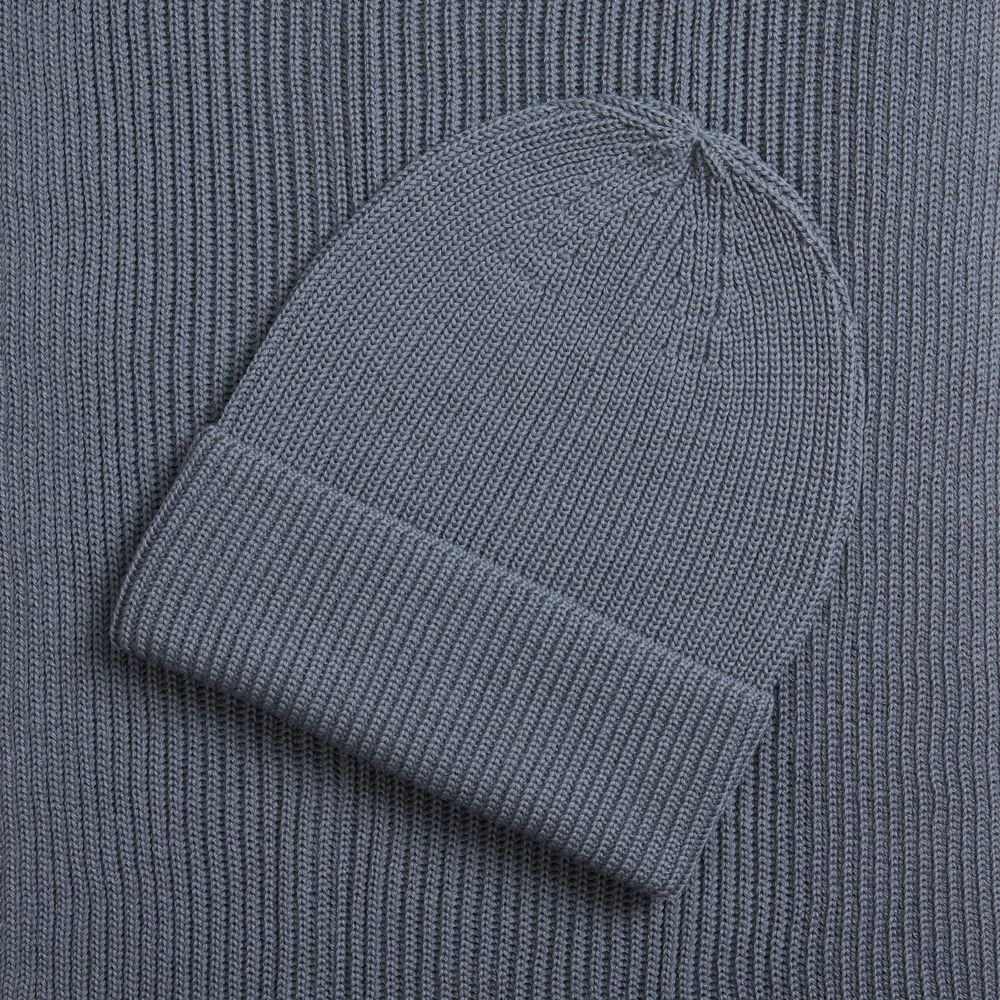 Шарф Nobilis Mono, серый (стальной)