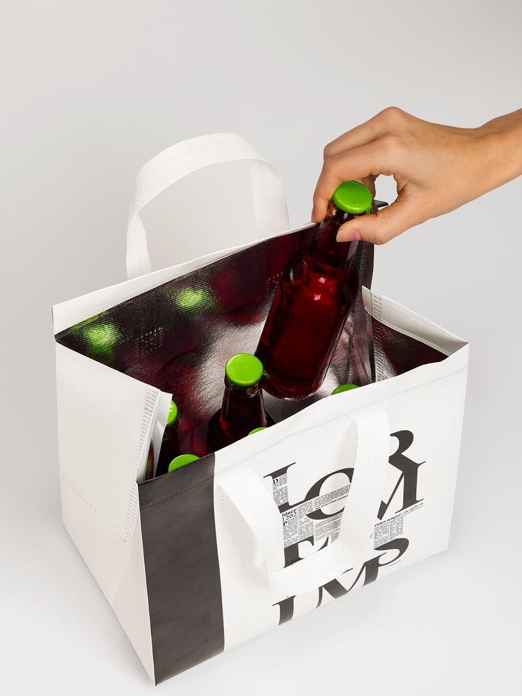 Термосумка «Термобэг» с печатью на заказ, L