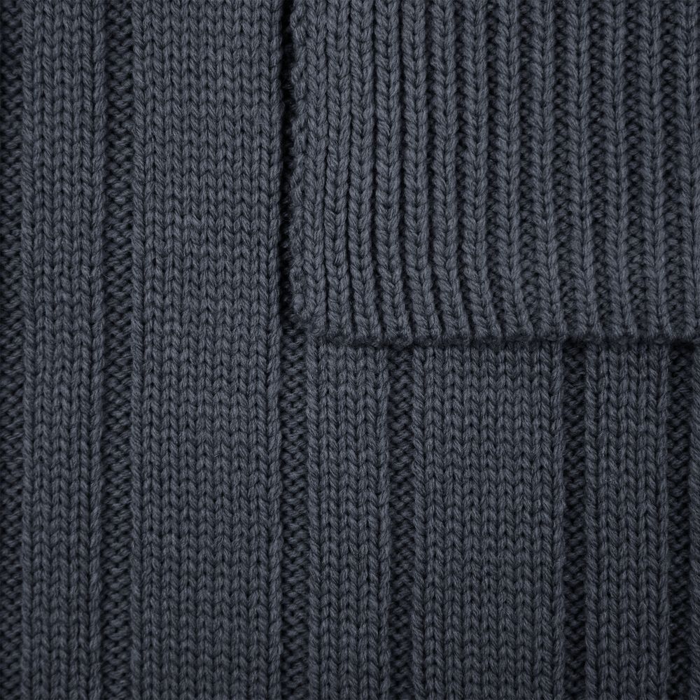 Шарф Knit Beat, серый (графит)