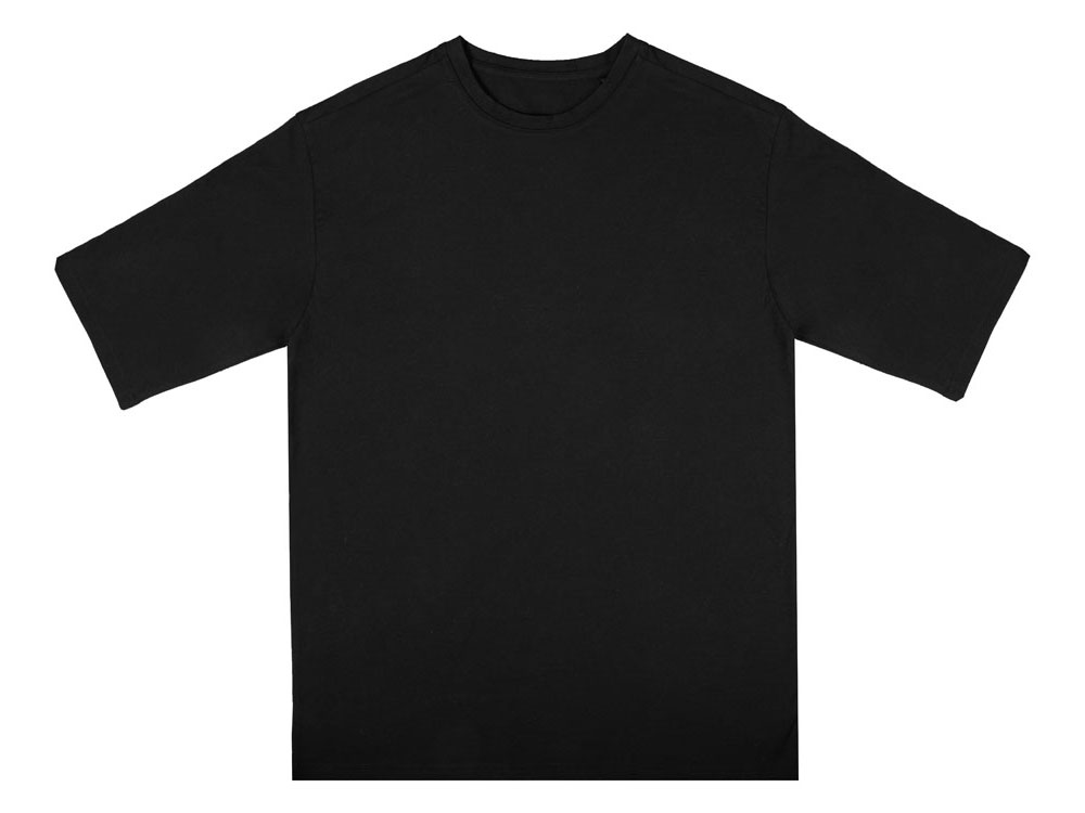 Футболка Berlin к/р оверсайз, 100% хлопок, 180гр, черный