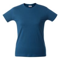 Футболка женская Heavy Lady ярко-синяя, размер XL
