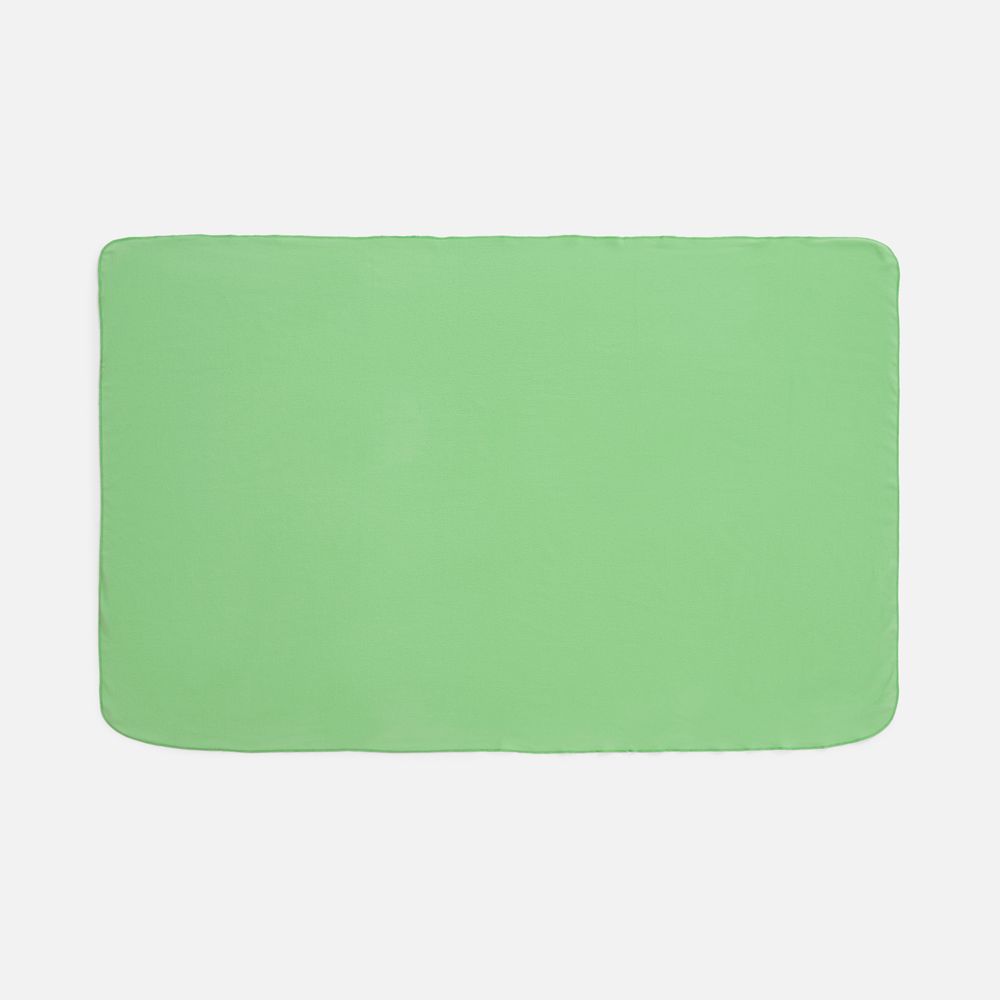 Флисовый плед Warm&Peace, светло-зеленый