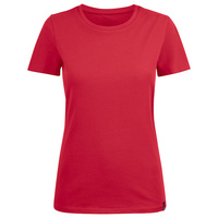 Футболка женская Ladies American U красная, размер XXL
