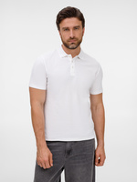 Рубашка поло унисекс Tervise, белая, размер 3XL