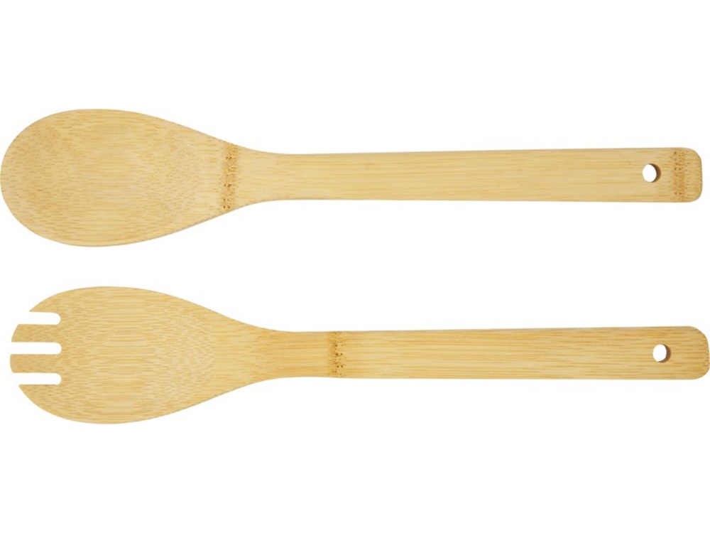 Бамбуковая салатница и приборы Argulls