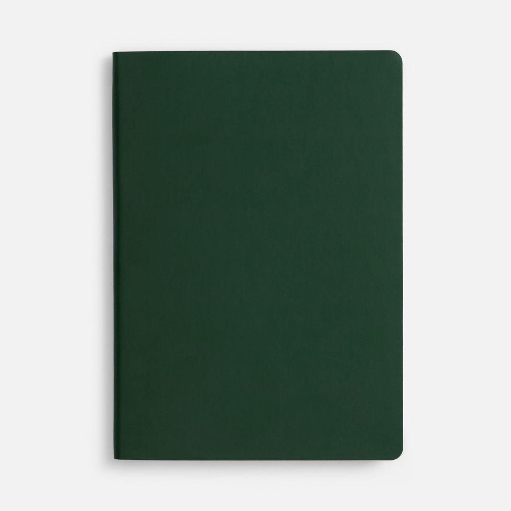 Блокнот Verso в клетку, зеленый, ver.2