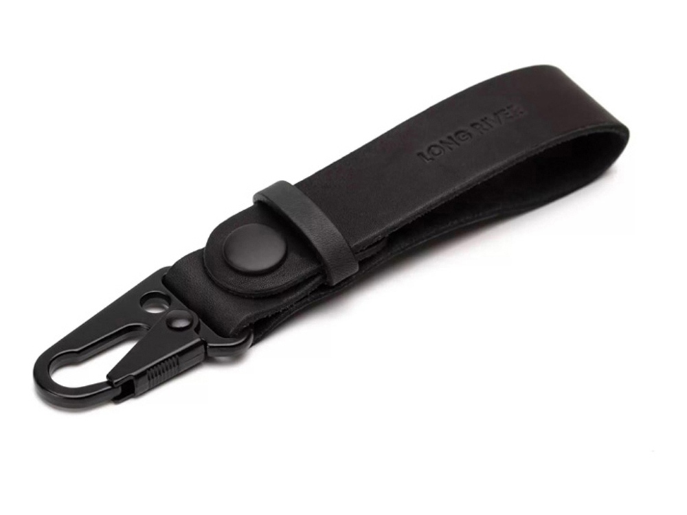 Подарочный набор Long River: картхолдер, ремешок для ключей, синяя коробка