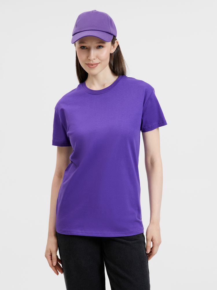 Футболка унисекс T-Bolka 160, фиолетовая