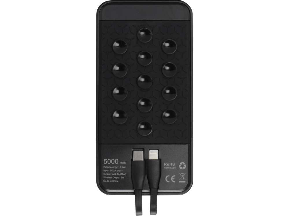 Портативное беспроводное зарядное устройство Octopus Air, 5000 mAh