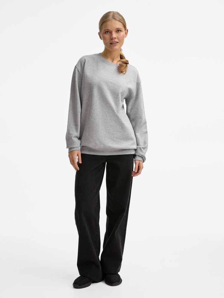 Свитшот унисекс Columbia, серый меланж