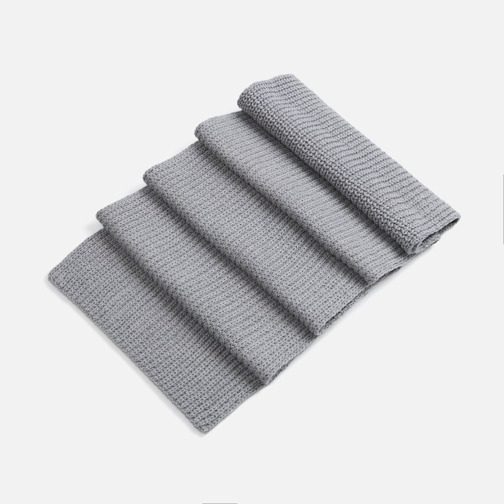 Шарф Nordkyn, светло-серый меланж