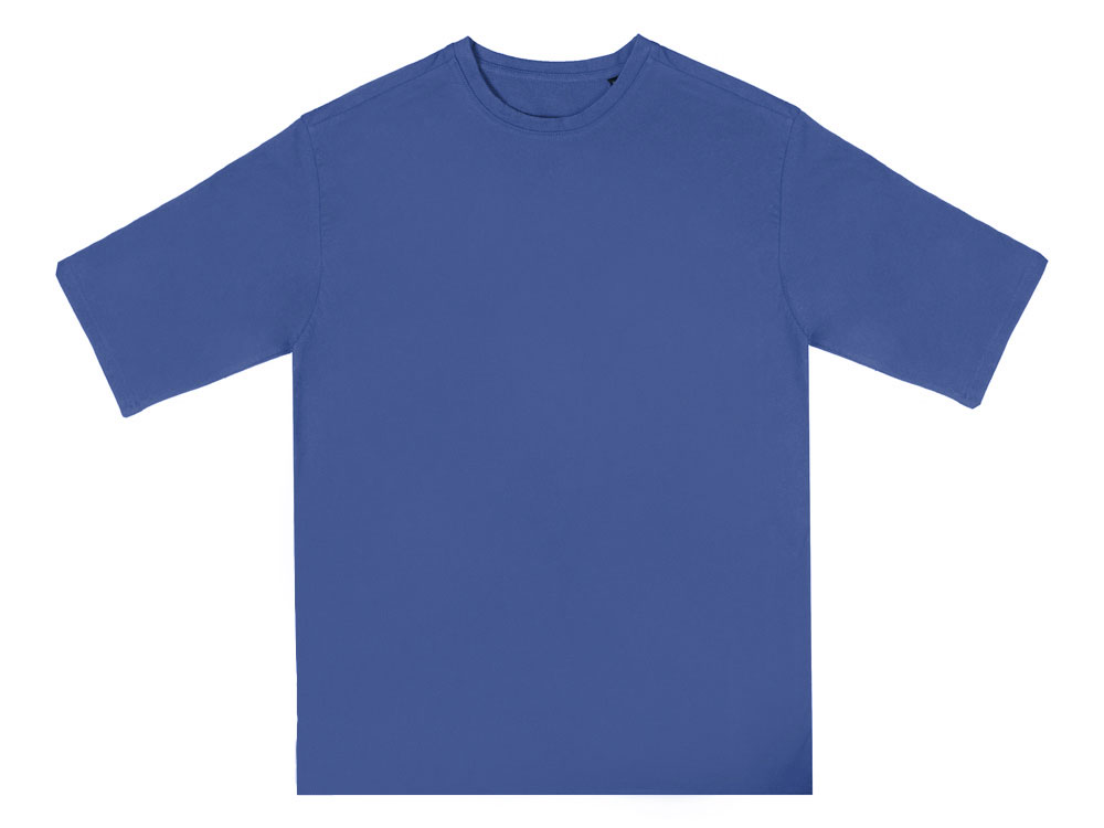 Футболка Berlin к/р оверсайз, 100% хлопок, 180гр, классический синий