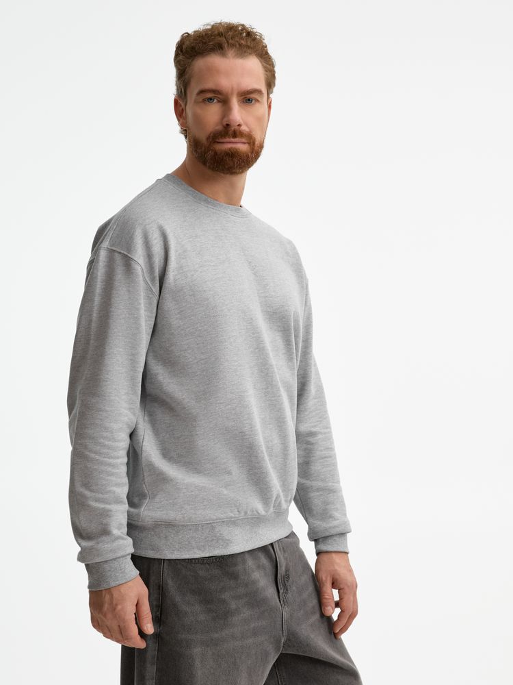 Свитшот унисекс Columbia, серый меланж