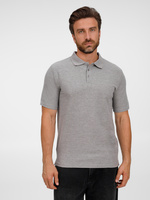 Рубашка поло унисекс Tervise, серый меланж, размер 3XL