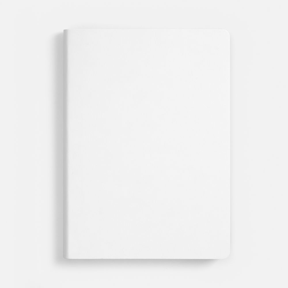 Ежедневник Nebraska Flex, недатированный, белый с золотистым