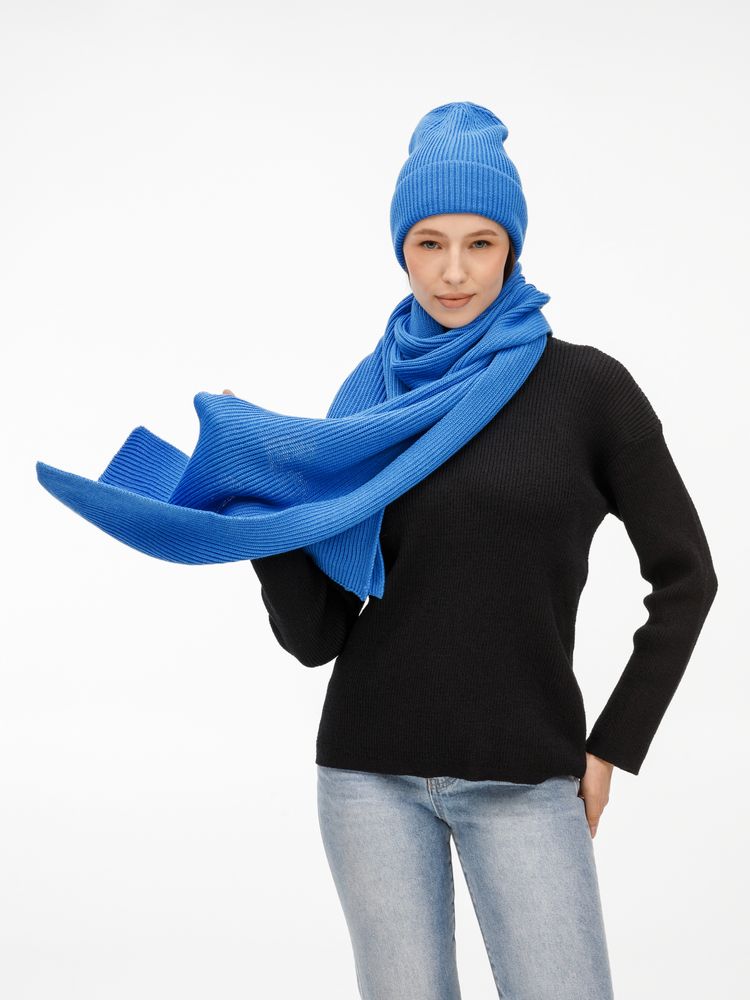 Шапка Nobilis Mono, синяя (аква)