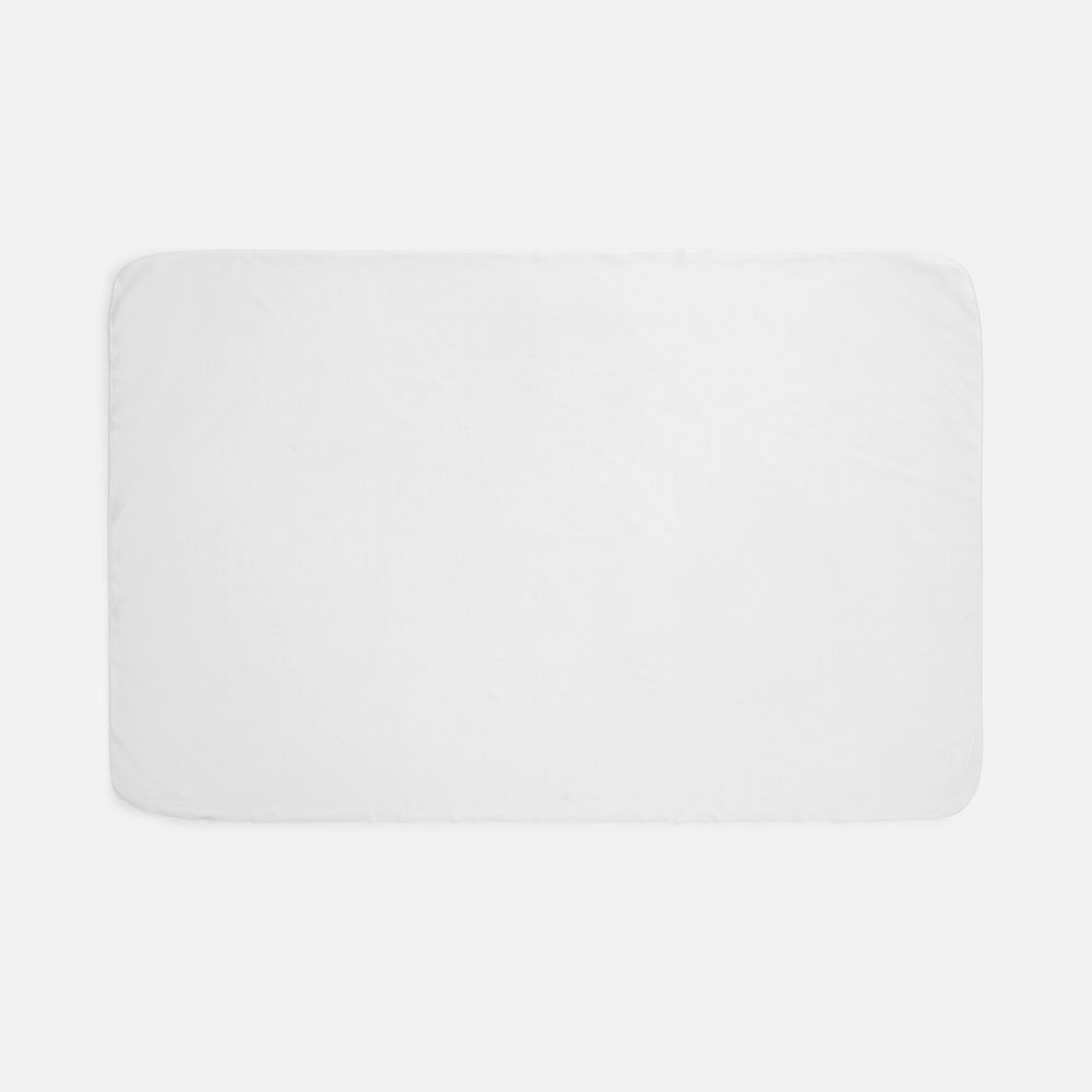 Флисовый плед Warm&Peace XL, белый