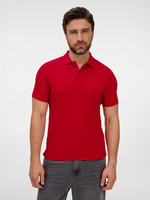 Рубашка поло унисекс Tervise, красная, размер 3XL