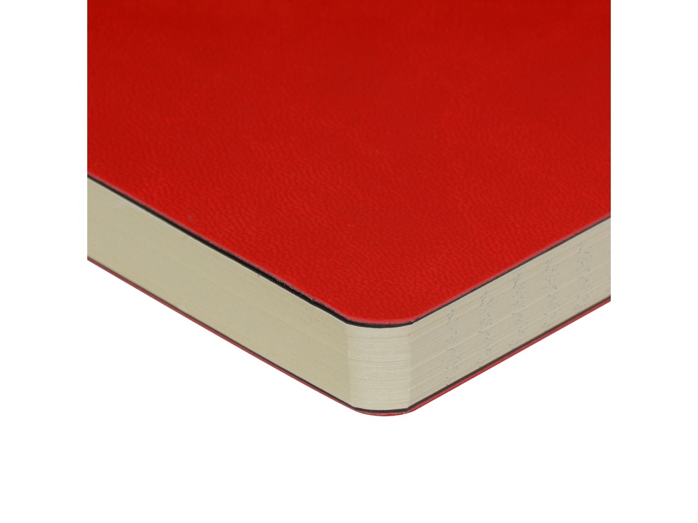 Ежедневник А5 недатированный Megapolis Velvet Flex, красный