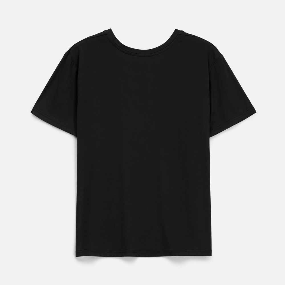 Футболка унисекс Senti, черная