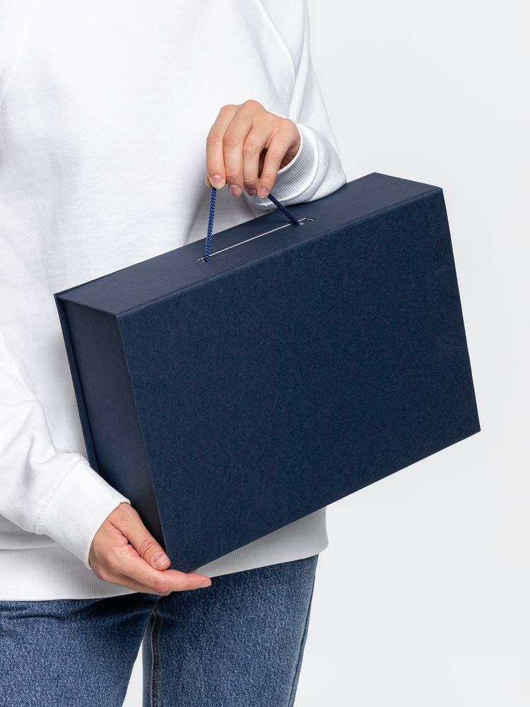 Коробка Case, темно-синяя