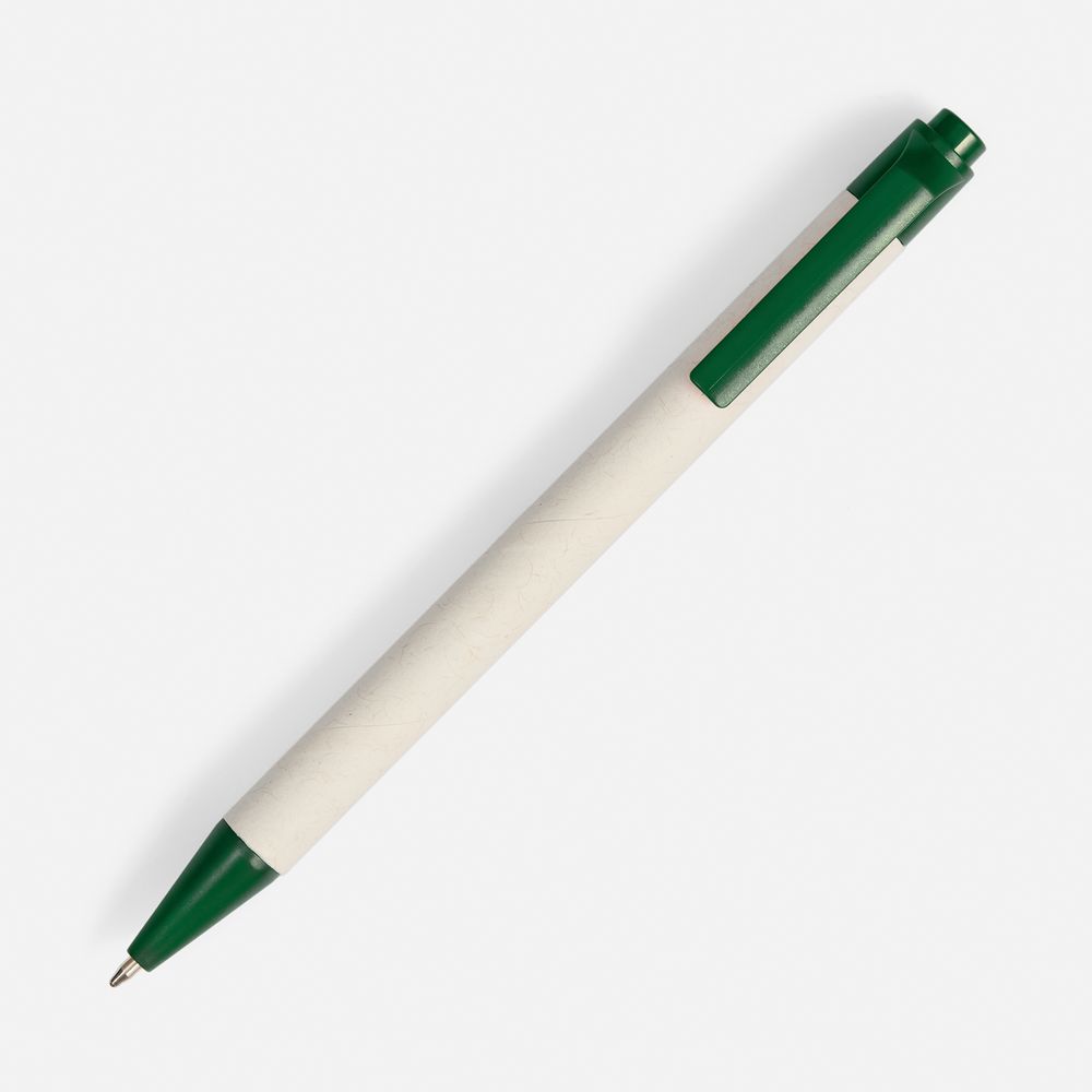 Ручка шариковая MilkMake, зеленая
