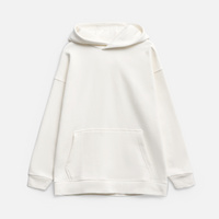 Худи оверсайз унисекс Snuggie, молочно-белое, размер XL/XXL