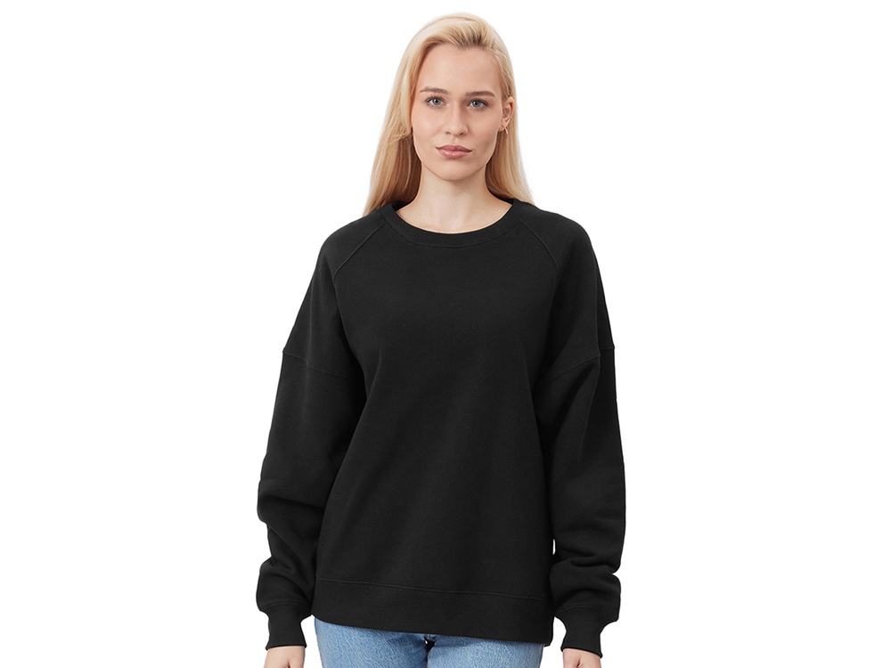 Свитшот оверсайз Paris, унисекс, черный