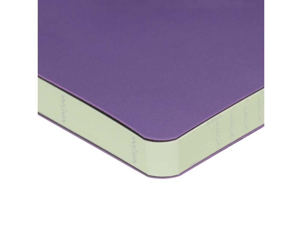 Ежедневник А5 недатированный Megapolis Velvet Flex, светло-фиолетовый