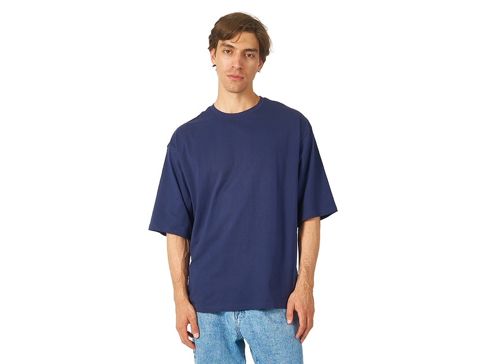 Футболка Berlin к/р оверсайз, 100% хлопок, 180гр, темно-синий