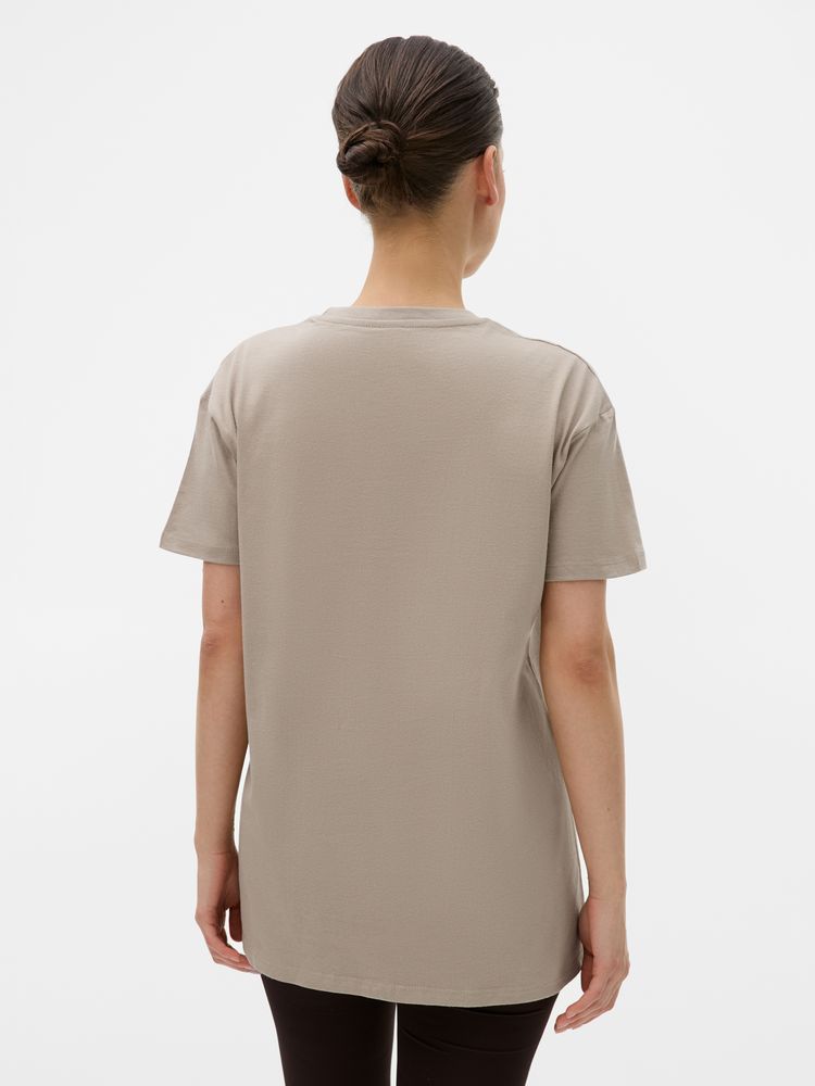 Футболка унисекс Regent 150, серо-бежевая