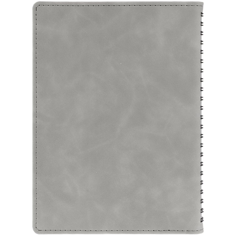 Ежедневник Spring Urban на заказ, недатированный, серый