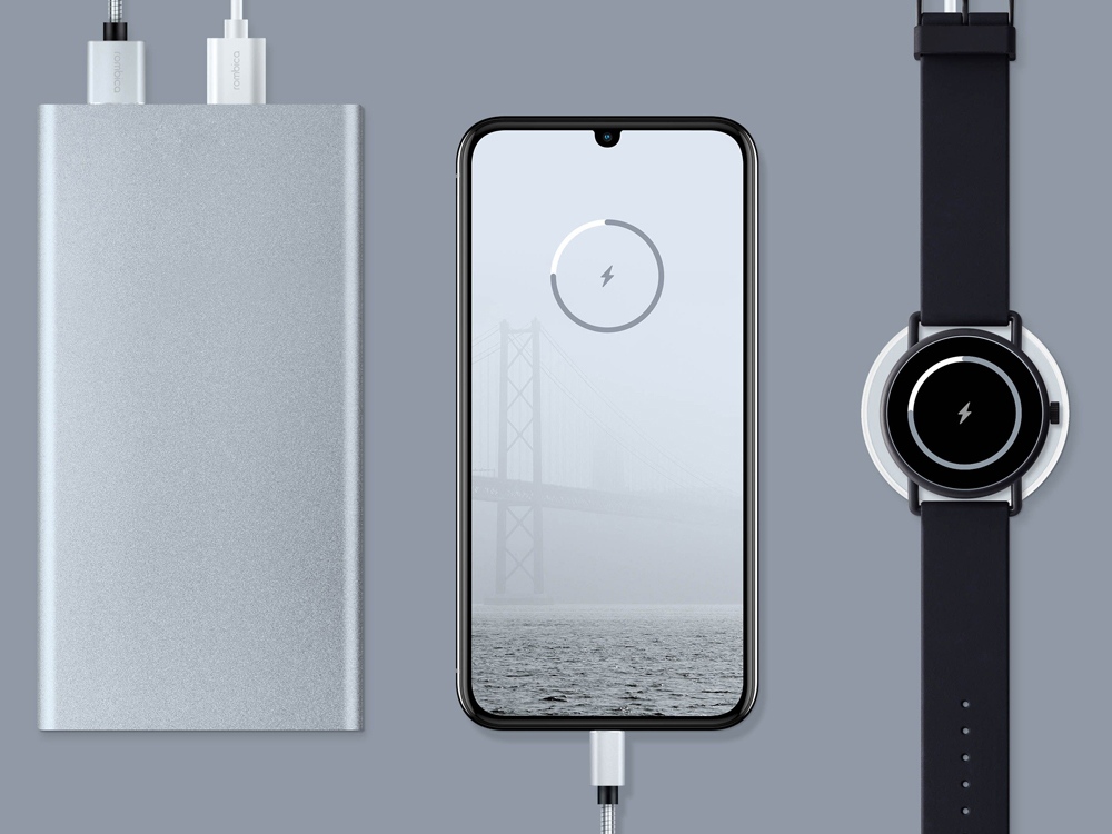 Внешний аккумулятор NEO AX120S, 12000 mAh