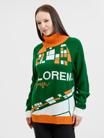 Свитер на заказ Tricksy Net Reglan, акрил, размер XXL