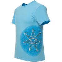 Футболка «Вместе и вовремя», голубая, размер XXL