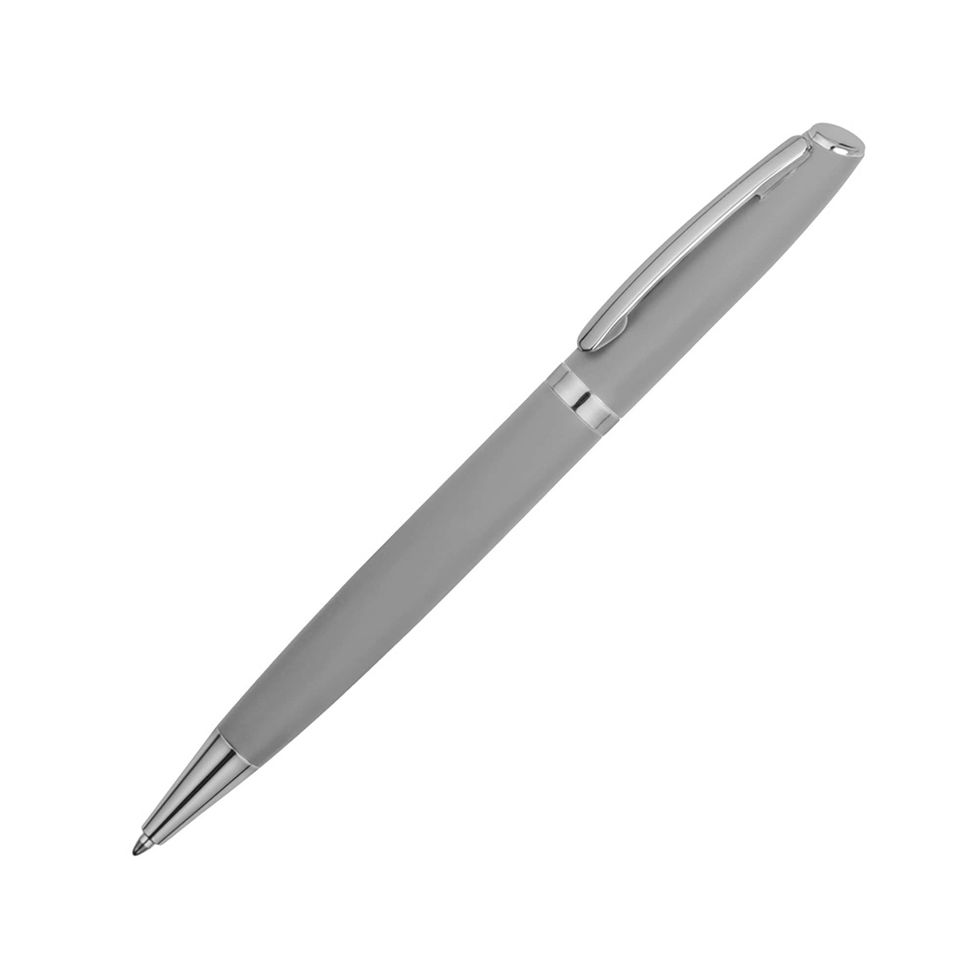 Ручка металлическая soft-touch шариковая «Flow»