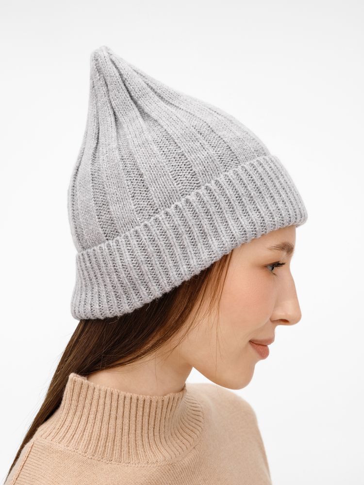 Шапка Bellish, светло-серый меланж
