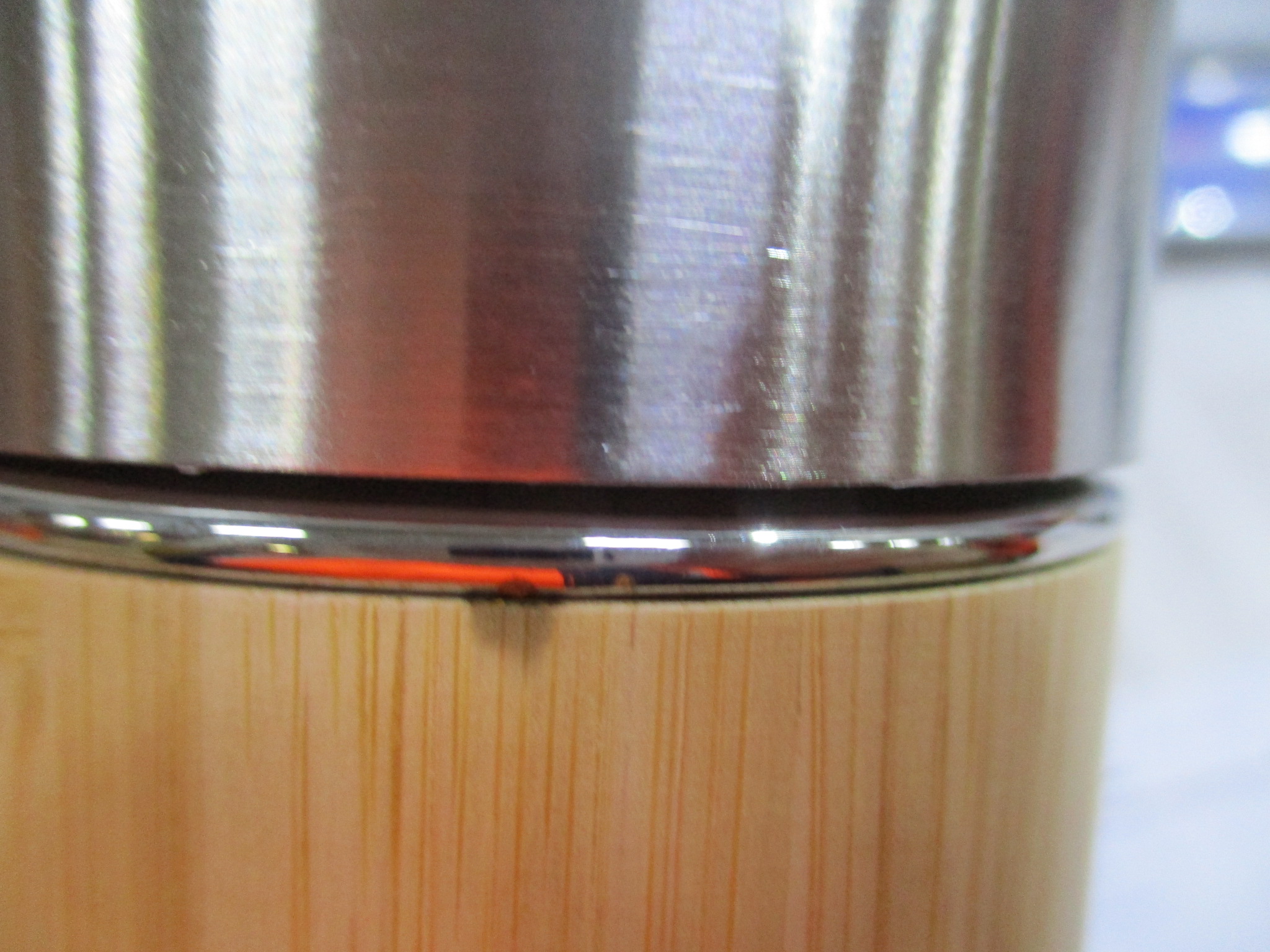 Вакуумный термос Moso из бамбука