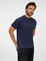 Футболка унисекс T-Bolka 180, темно-синяя, размер XL