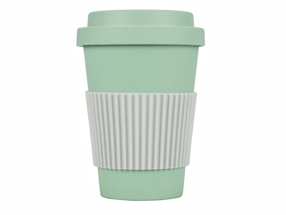 Термокружка Muffin из натуральных волокон, оливковый