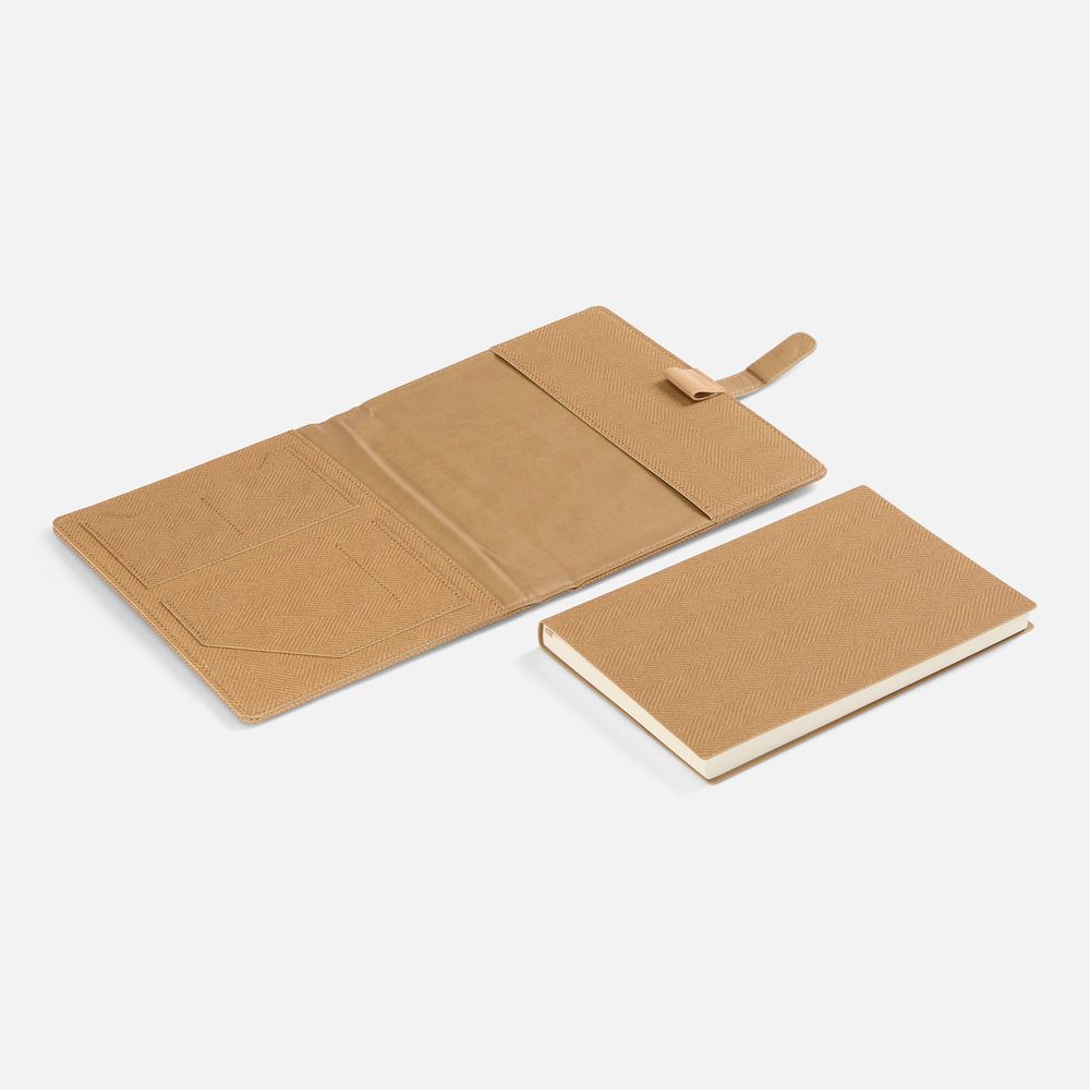 Ежедневник-органайзер Twill, недатированный, коричневый