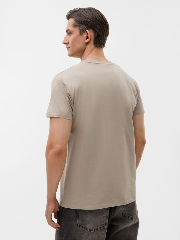 Футболка Imperial 190, серо-бежевая