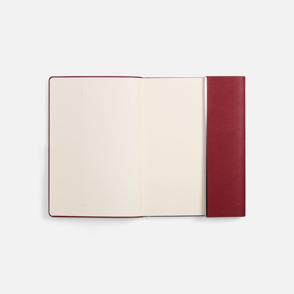 Ежедневник Petrus Flap, недатированный, красный