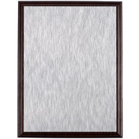 Плакетка Plaque, большая, вишня с серебристой пластиной