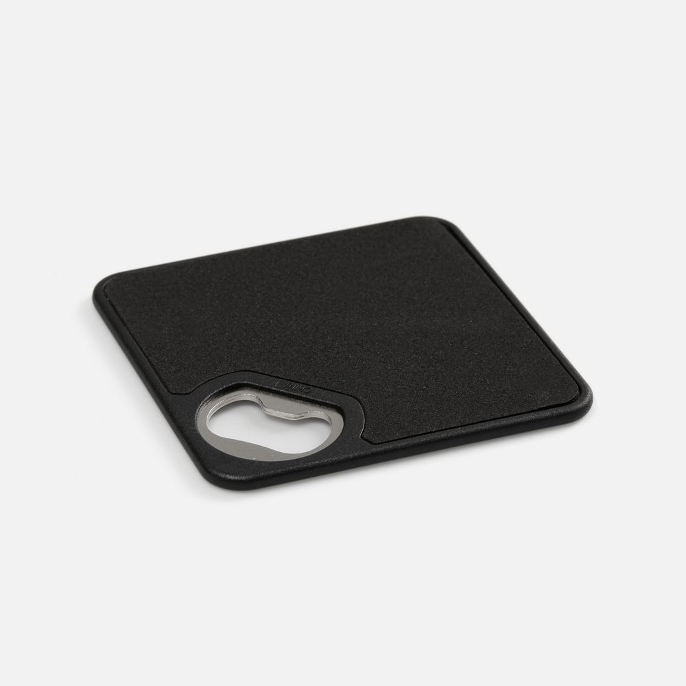 Костер с открывашкой для бутылок Bartender, ver.2, черный