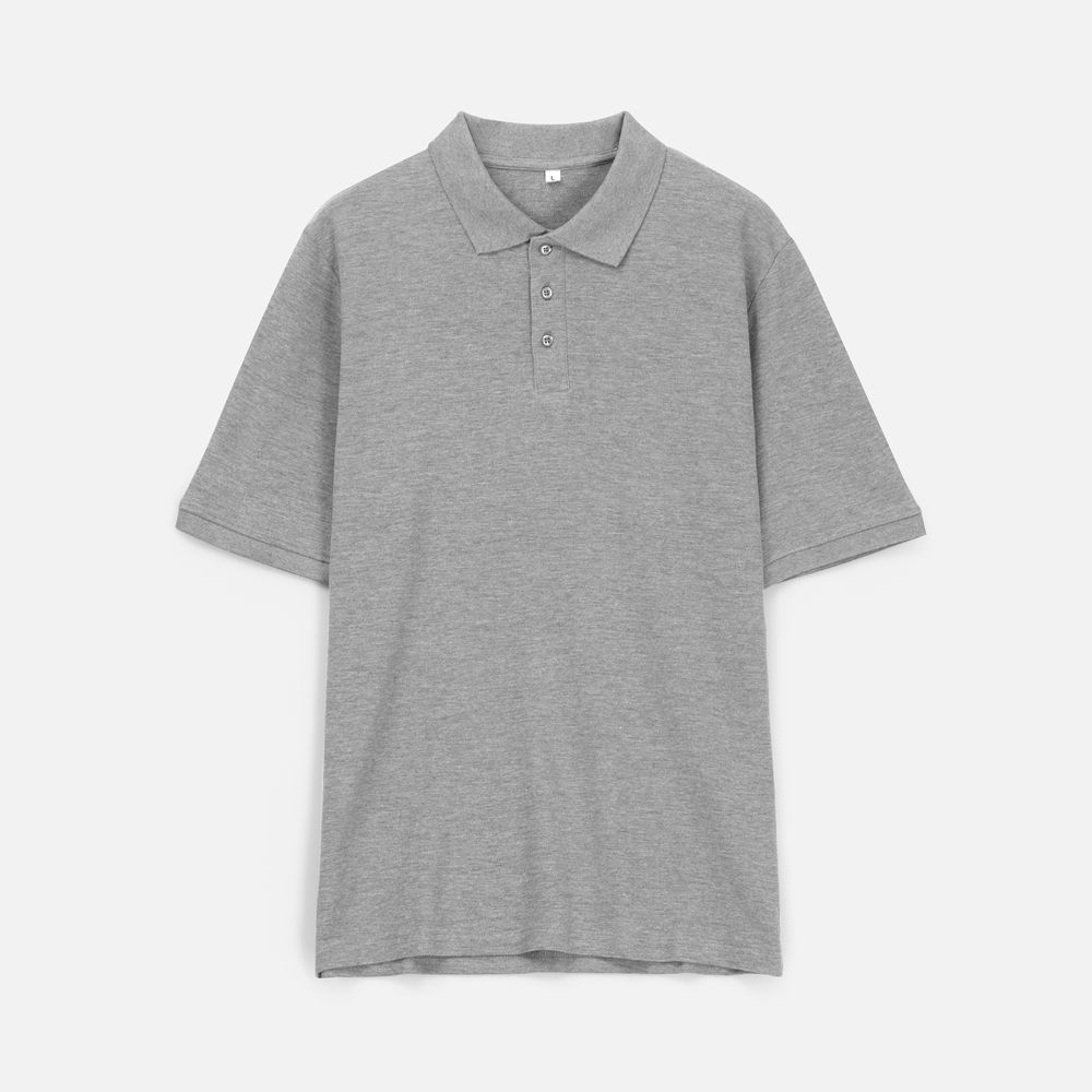 Рубашка поло унисекс Upswing, серый меланж