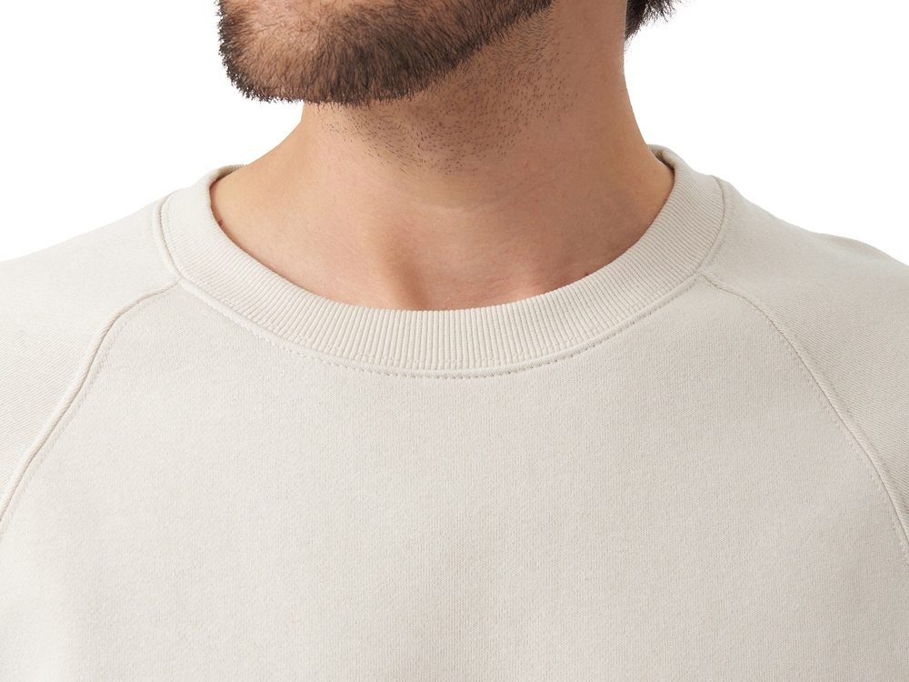 Свитшот оверсайз Paris, унисекс, бежевый