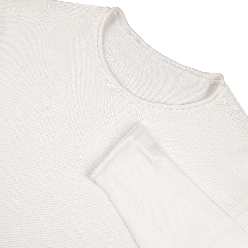 Лонгслив унисекс Siluetti Fuori, молочно-белый