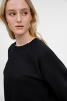 Свитшот унисекс Avenu, черный, размер XL/XXL