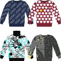 Свитер на заказ Tricksy Net, акрил, размер XXL